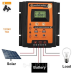 PVSC70A 70А 12/24В Контролер заряду сонячних батарей (модулів) з Дисплеєм + 2USB Контролер заряду