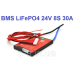 30 А 24 В BMS smart плата DaLy LiFePO4 24V 8S 30A симетрія з Bluetooth
