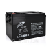 100 А*г CARBON Акумуляторна батарея RITAR DC12-100C, Black Case, 12V 100.0 Ah, 2000-5000 циклів, до 15 років термін служб