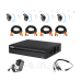 Комплект відеоспостереження Indor 005-4-1MP Dahua+MERLION