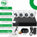 Комплект відеоспостереження GreenVision GV-K-S13/04 1080P
