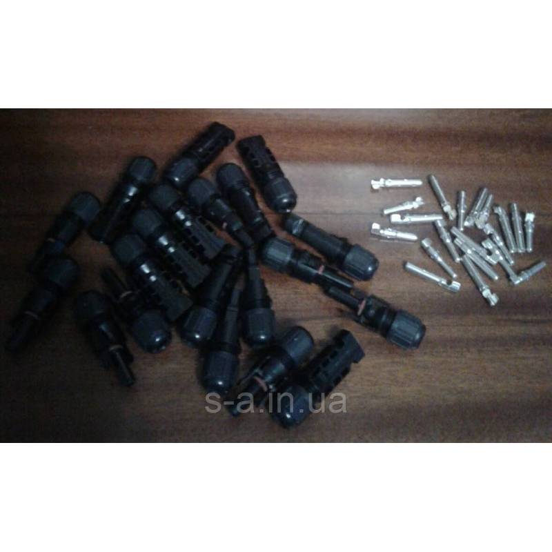 10 шт -- Конектор МС4 Коннектор (папа+мама комплект цена за 10шт)