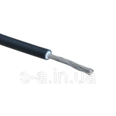 PV кабель 4мм2 для сонячних панелей (модулів) Кабель фотовольтаїчних для СЕС (колір чорний)