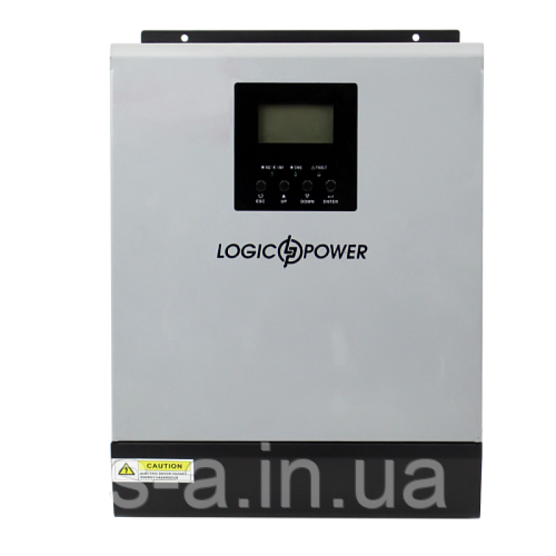 Гібридний сонячний инвертор ДБЖ LogicPower LPW-HY-3522-3500VA (3500Вт) 24V 100A MPPT 120-450V