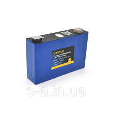50AH LiFePO4 Літій-залізо-фосфатний акумулятор Vipow 3.2 V 50 AH LiFePO4 7000 Циклів, 150 х 41 х 95 мм
