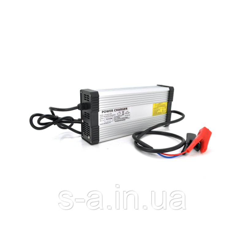 LiFePO4 Зарядний пристрій для акумуляторів Merlion LiFePO4 24V(29,2V)-20A-480W LiFePO4 Зарядний пристрій для акумуляторів Merlion LiFePO4 24V(29,2V)-20A-480W