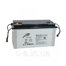 Акумуляторна батарея AGM RITAR DC12-120, Gray Case, 12V 120Ah ( 407 x 177 x 225 ) Q1