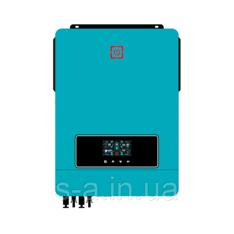 ДБЖ із правильною синусоюдою Гібридний інвертор Exelon EMAX PRO-10.2 KW, 10200VA, 48V, струм заряду 0-160A, MPPT (90-450VDC, 2/18A