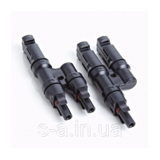 Конектор МС4 здвоєний Конектор (тато +мапа комплект)