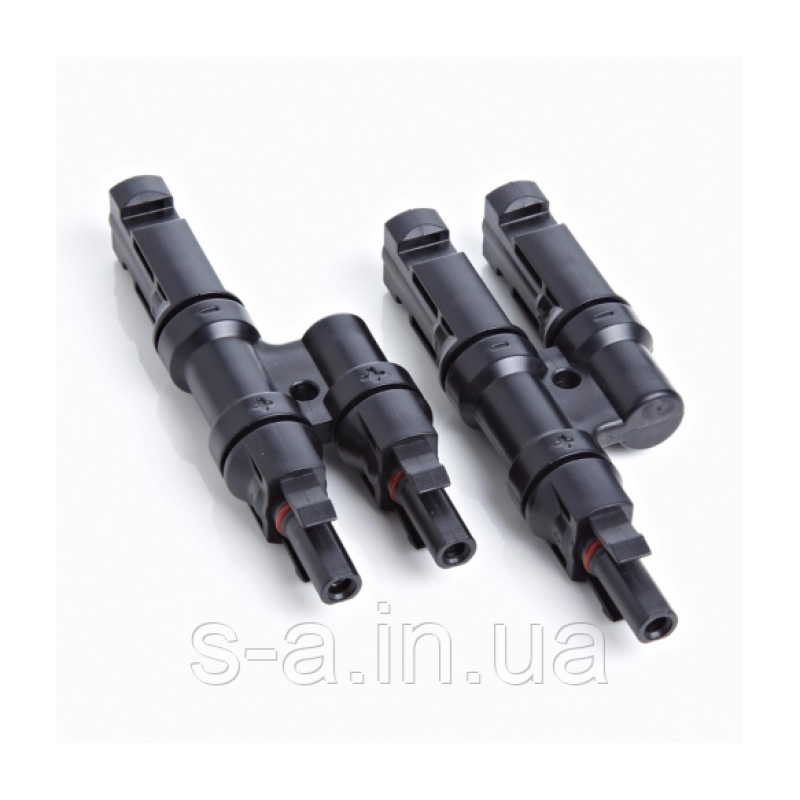 Конектор МС4 здвоєний Конектор (тато +мапа комплект)