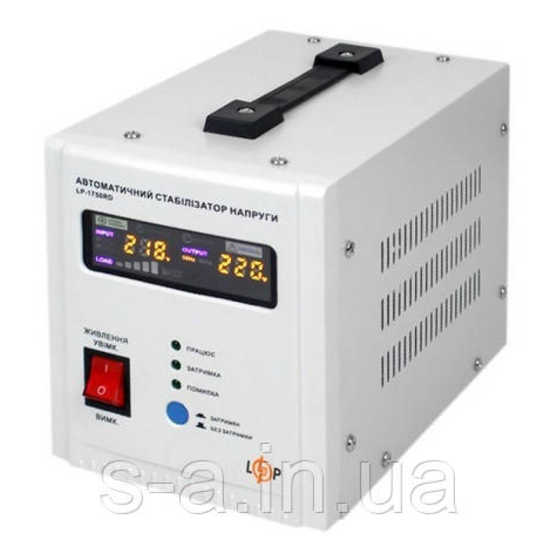 Стабілізатор напруги LP-1750RD (1000Вт/7 ступ)