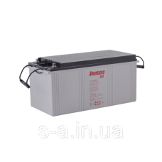 200 А·год Гелевий акумулятор Ventura для систем резервного та автономного живлення, СЕС VG 12-200 Gel 12V 200A, GEL