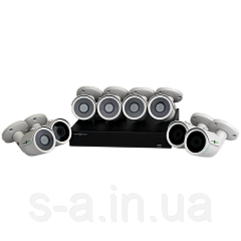 Комплект відеоспостереження GreenVision GV-K-S14/08 1080P