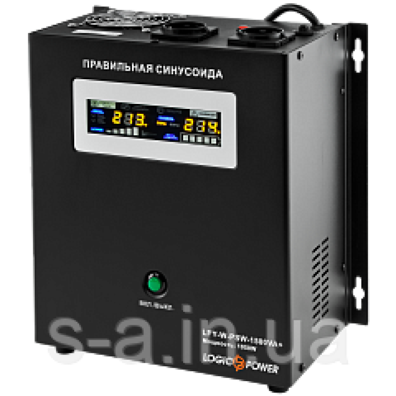 ИБП LogicPower LPY-W-PSW-1500VA+ (1050Вт) 10A/15A з правильною синусоїда 24V