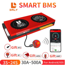 150 А 12 В BMS smart контролер заряд-розряд плата DaLy LTO 12V 4S 150A симетрія з Bluetooth