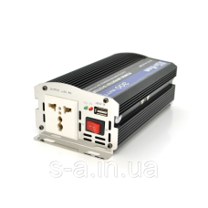 Інвертор напруги Su-kam SU300 (250 Вт), 12/220 V, aproximated, 1 універсальна розетка, крокодили + АЗП, 1 USB