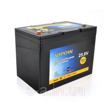 Акумуляторна батарея Vipow LiFePO4 25,6 V 30 Ah з вбудованою ВМS-платою 25A