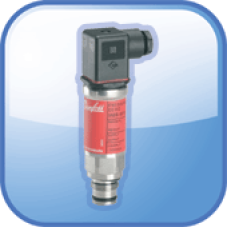 Датчик тиску MBS 4010 Danfoss, 0 — 10бар, G1/2 промивна відкрита діафрагма для застосування з кристаліз