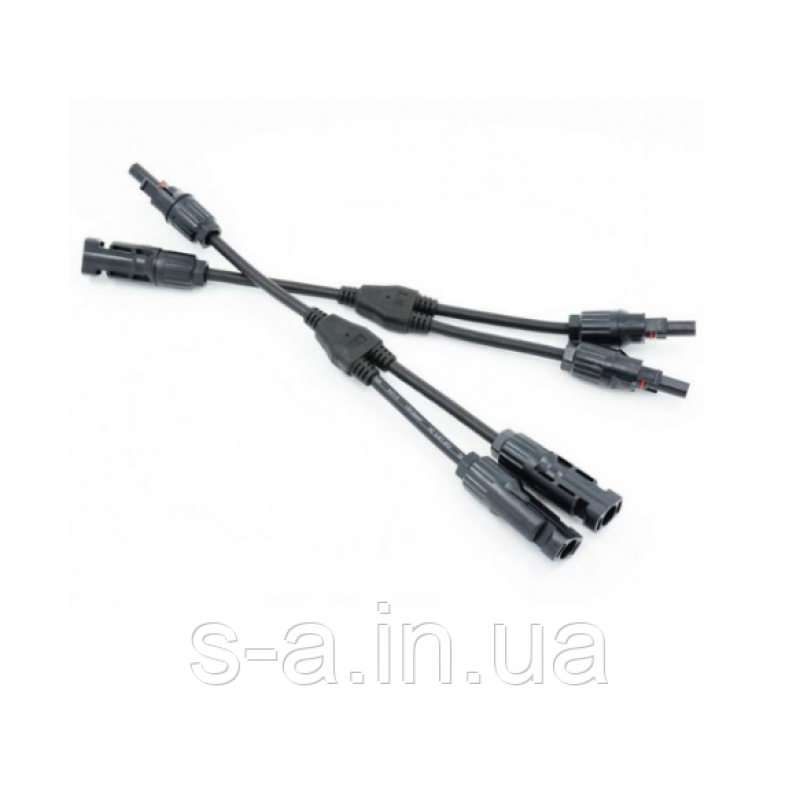 Розгалужувач МС4 1*2 для монтажу сонячних систем, Q1