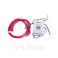 BMS плата JK-BD4A17S4P для Li-Ion/LiFePo4/LTO 7S-17S, 40A, симетрія з Bluetooth з активним балансуванням 0.4A