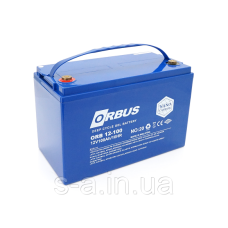Акумуляторна батарея ORBUS CG12100 GEL 12 V 100 Ah (330 x 171 x 214) 30kg Q1/48