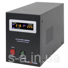 ДБЖ з правильною синусоїдою 12V LPY-B-PSW-500VA+ (350Вт) 5A/10A