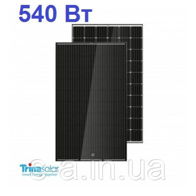 540Вт Монокристалічний сонячний модуль (панель) Trina Solar TSM-DE19 540M Солнечная панель (Батарея)