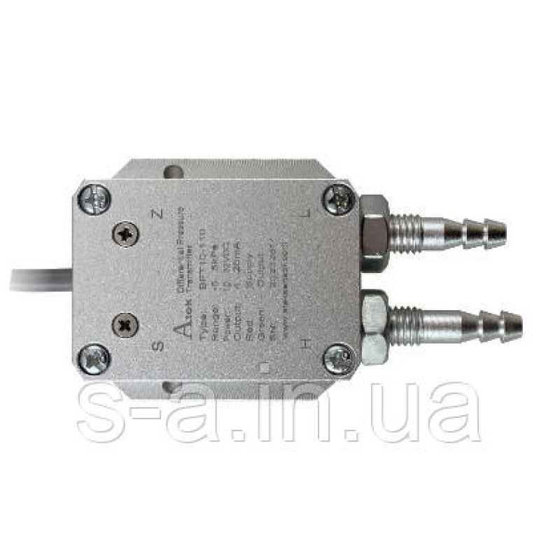 250Па Диференціальний датчик тиску BFT19-110 4-20мА датчик газів