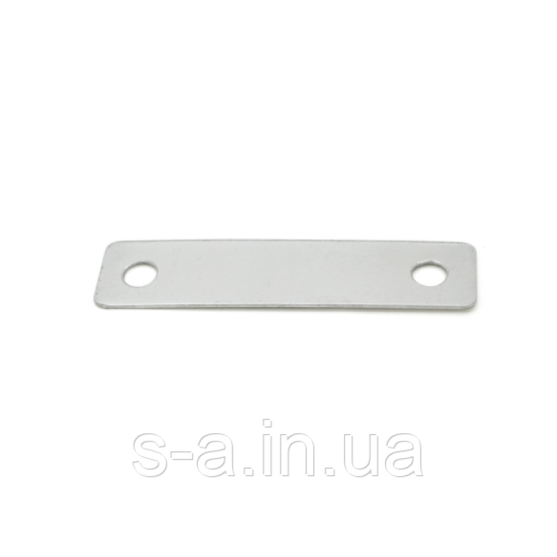 Перемичка алюмінієва для з“єднання Акумуляторних Якірок 72*1*17 мм Перемичка алюмінієва для з“єднання Акумуляторних Якірок 72*1*17 мм