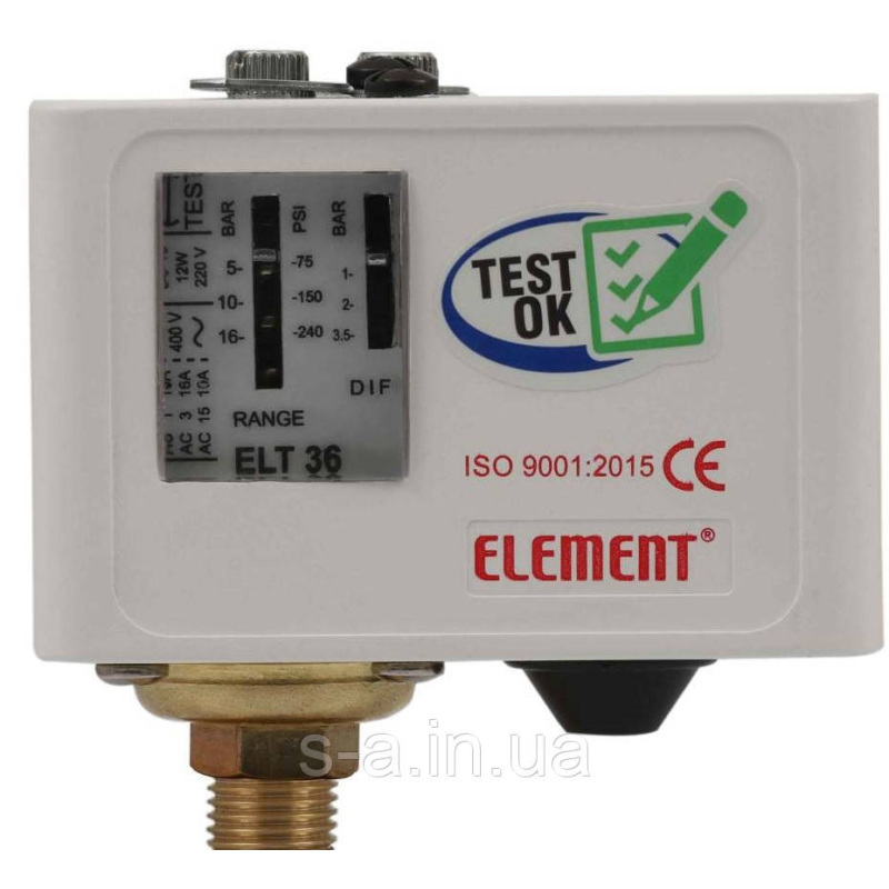 Реле тиску ELT-38 (5-50 бар) G1/4