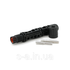 Конектор МС4 фотоелектричний 1500V30A- IP67 для монтажу сонячних систем (папа+мама комплект)