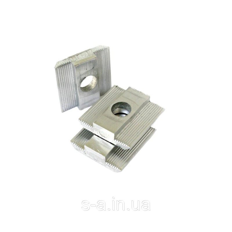 Прижим міжмодульний для кріплення сонячних панелей 30 мм