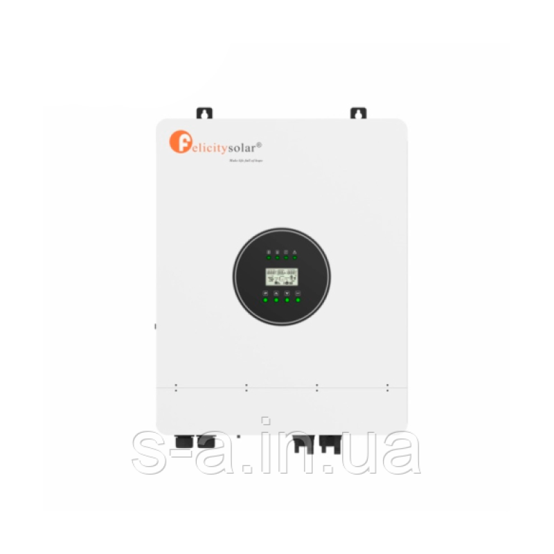 8KVA Гібридний інвертор Felicity IVEM 8KVA 48V RS485 MPPT(90-450) 150A(Parallel)