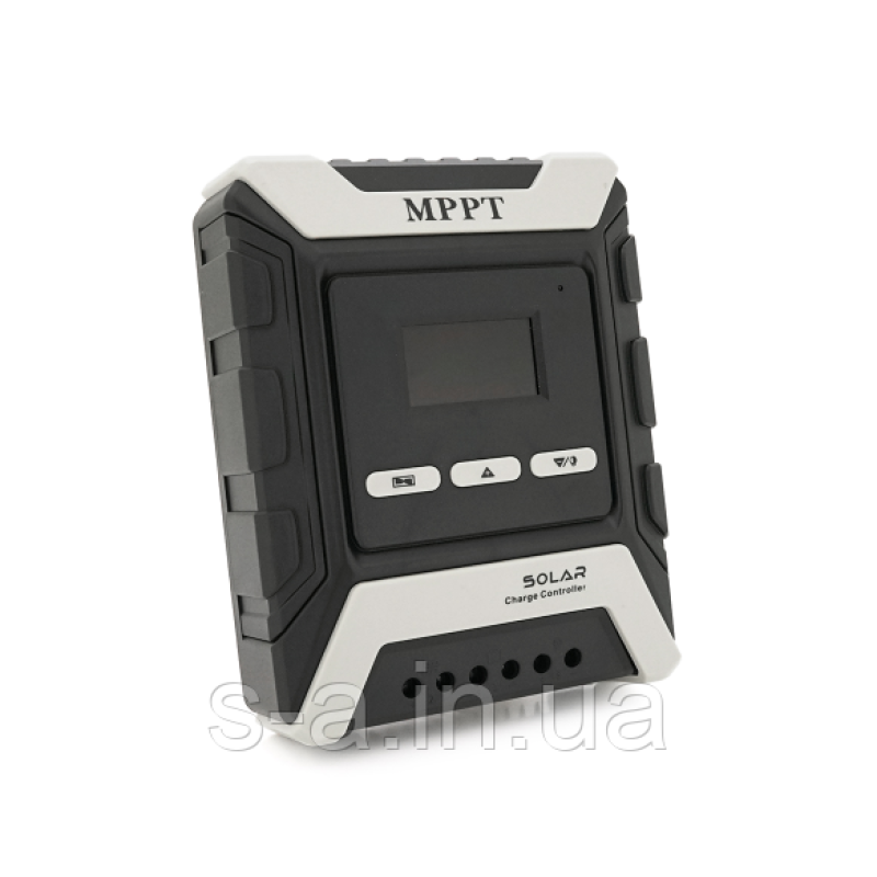 МРРТ-контролер заряду DEMUDA  Контроллер заряда солнечных батарей (модулей) с Дисплеем + 2USB Контрлер заряду